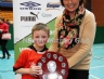 Division 3 Winners - Thomas Mc Naulty pictured with North Antrim representative Mary Kane